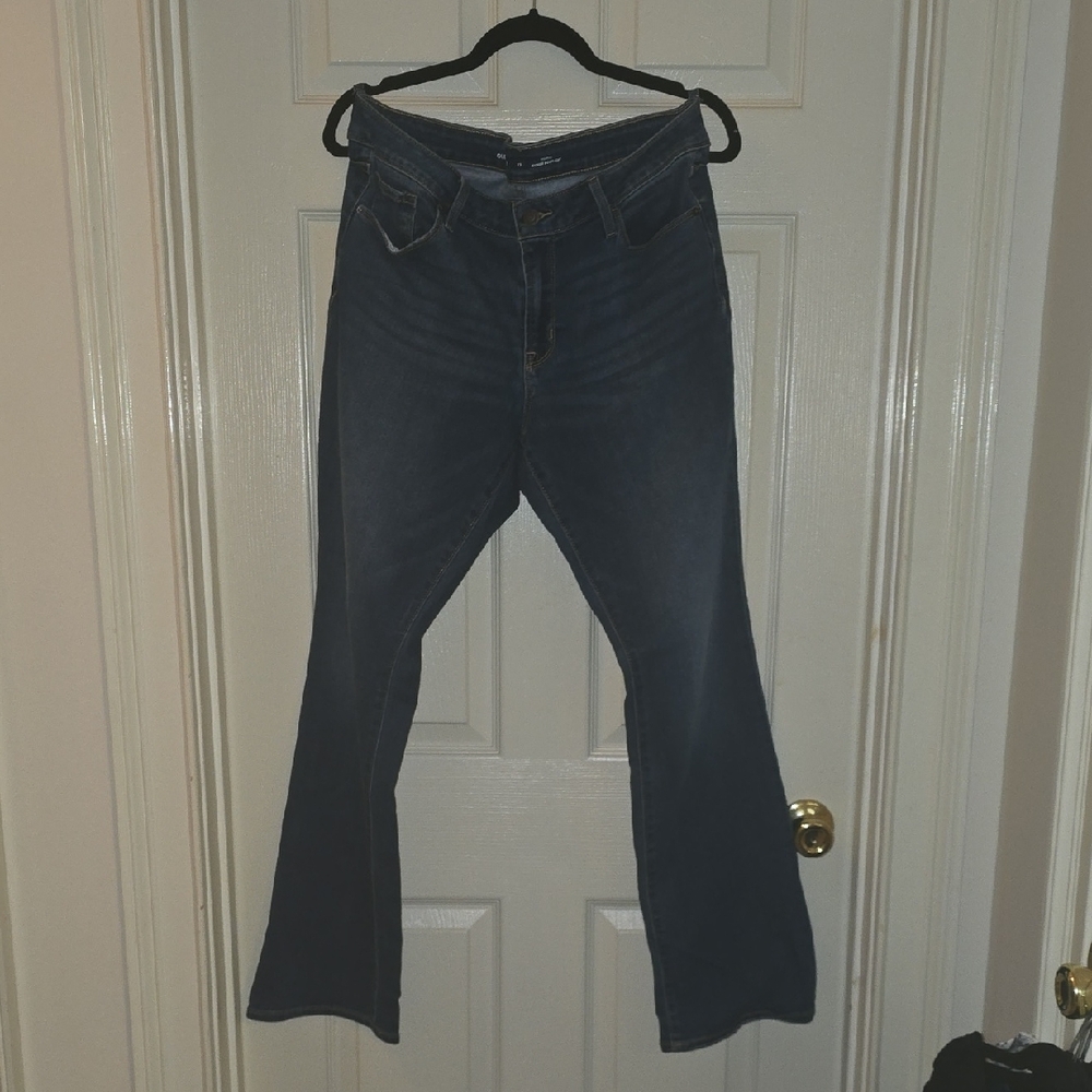 Old Navy Dark Blue‎ Flare Jeans